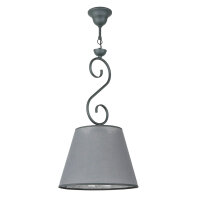 Suspension Anthracite Tissu Landhaus Table de salle...