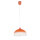 Pendelleuchte Orange rund Esstisch Retro ADANIA