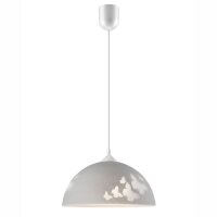 H&auml;ngelampe Wohnzimmer Esstisch Grau Glas rund