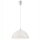 Pendelleuchte Grau Retro rund Esstisch Glas Lampe
