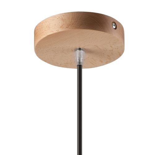 Pendelleuchte TRIXIE Weiß rund Retro Wohnzimmer