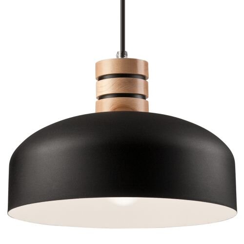 Lampe à suspendre Lampe de salle à manger Noir Bois