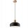 Lampe à suspendre Lampe de salle à manger Noir Bois