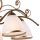 Hängeleuchte Shabby Braun antik Metall 5-flammig
