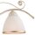 Lampe à suspendre Table de salle à manger Shabby Blanc Métal 3 flammes