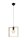 Moderne Pendelleuchte Holz eckig Esstisch Lampe