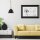 Suspension de salon Noir rond Scandinave