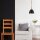 Suspension de salon Noir rond Scandinave