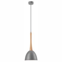 Esstisch Hängelampe Silber Holz Wohnzimmer Leuchte