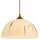 Hängeleuchte Rund Gold Retro Esstisch Glas Lampe