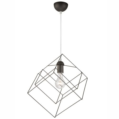 Suspension angulaire AGATRIA Anthracite Lampe design