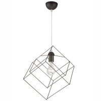 Suspension angulaire AGATRIA Anthracite Lampe design