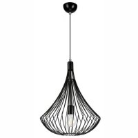 Design Suspension Noir Métal Lampe à suspendre