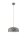 Abat-jour Lampe suspendue Gris R&eacute;tro Table &agrave; manger M&eacute;tal