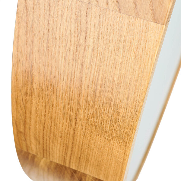 Lampe à suspendre bois chêne verre 3-flmg Ø47cm cuisine