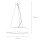 Lampe à suspendre bois chêne verre 3-flmg Ø47cm cuisine