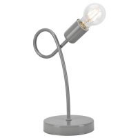 Lampe de table en métal Gris H:32cm stylé...