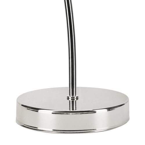 Lampe de table MADALYNN Chrome Moderne H:32cm Métal