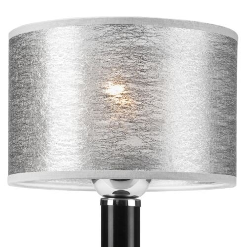 Lampe de table Moderne Gris Tissu H:33cm DENIRA