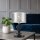 Lampe de table Moderne Gris Tissu H:33cm DENIRA
