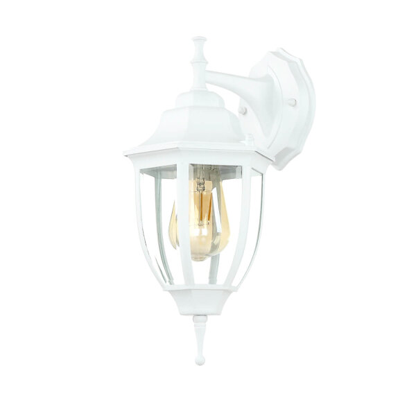 Lampe dextérieur rustique aluminium verre Lanterne LYON