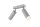 Deckenstrahler Spot Silber Modern Aluminium Lampe