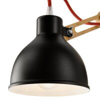 Bois Noir Spot Moderne polyvalent TIASIA Lampe