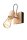 Applique murale bois m&eacute;tal mobile E27 chambre dado