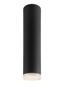 Lampe Spot Noir Moderne ronde Lampe en aluminium