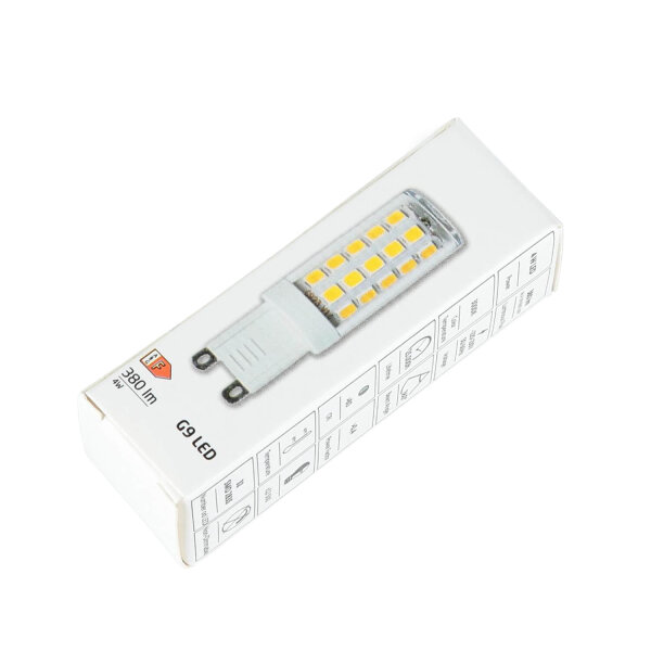 Ampoule LED G9 4 W 2900 K 410 lm culot à broches - LM102