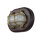 LED Wandleuchte Holz Messing 3000K Maritim Flur