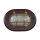 LED Wandleuchte Holz Messing 3000K Maritim Flur