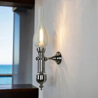 Lampe murale de style GRETA chrome Art Nouveau salle de...