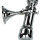 Lampe murale de style GRETA chrome Art Nouveau salle de bain couloir