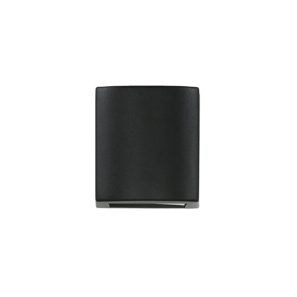Luminaire extérieur noir IP44 Up Down aluminium verre petit