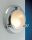 Lampe murale cage descalier salle de bain chrome laiton véritable ronde