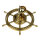 Lampe murale maritime laiton barre à roue VELIERO