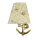 Wandleuchte Antik aus Messing Maritim edel