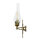 Wandlampe Messing Glas Maritim Antik Badezimmer Flur