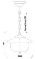 Lampe à suspendre élégante MESSINA...