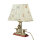 Lampe de table massive en laiton design maritime H:33cm