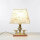Lampe de table massive en laiton design maritime H:33cm