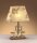 Edle Tischlampe NAUSICA Messing H:53cm Maritim