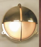 Applique murale LED laiton ronde IP54 Extérieur...