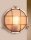 Applique murale dextérieur LED laiton Maritim ronde IP54