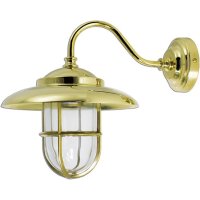 Applique extérieure laiton Maritim IP43 cour maison