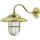 Außen Wandlampe Messing Maritim IP43 Hof Haus