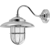 Lampe maritime extérieure chrome IP43 inoxydable...