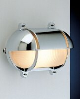 Wandlampe Außen Chrom Maritim IP54 Haustür...