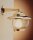 Applique murale noble ext&eacute;rieur laiton verre Maritim IP43